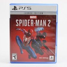 Marvel Spiderman 2 Launch Edition Sony PlayStation 5 PS5, 2023