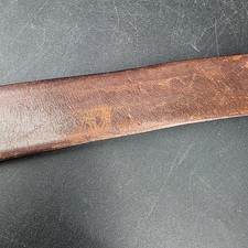 Tex Tan Genuine Leather Brown Costume Belt Vintage Reenactment Size 34