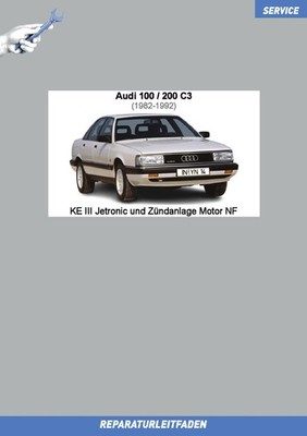 Audi 100 / 200 (1982-1992) KE III Jetronic und Zündanlage Motor NF