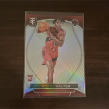 2024-25 Panini Totally Certified Rookie Ja'Kobe Walter #148 Toronto Raptors