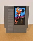 Excitebike Nintendo NES 1985 Authentic Black Box Vintage Game Tested Works!