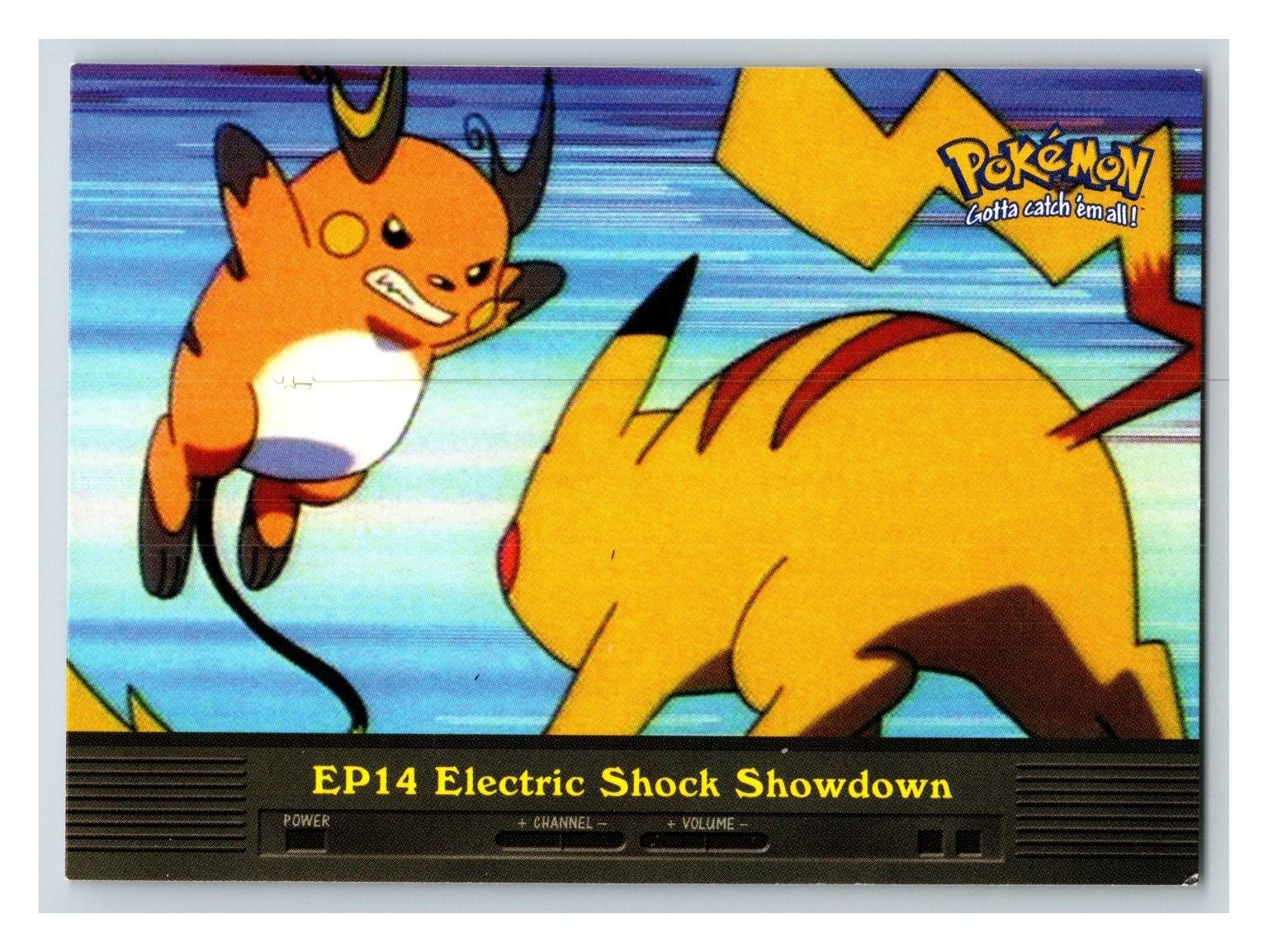 Topps Pokemon TV Animation Edition Series 2 EP14 Electric Shock Showdown