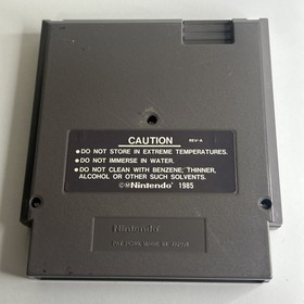 Super Mario Bros / Duck Hunt / World Class Track Meet 3-in-1 NES Cartridge