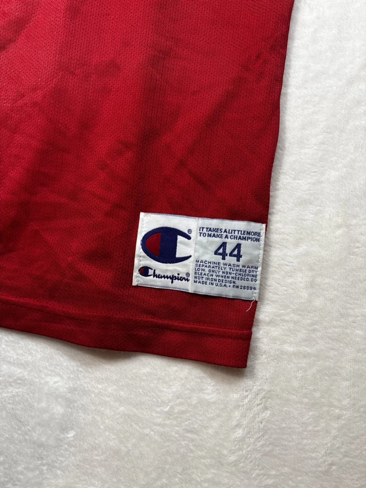 Vintage Champion Washington Bullets Chris Webber jersey #2 size 44 - Image 3 of 4