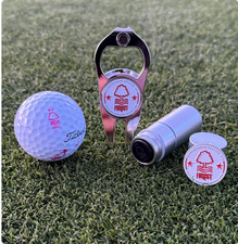 Nottingham Forest 4in1 Golf Gift, Stamp, Divot Tool, 2x Markers & Bottle Opener