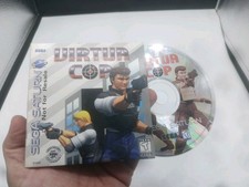 Virtua Cop 1 Not for Resale w sleeve/manual NFR Sega Saturn 
