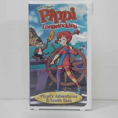 Pippi Longstocking Pippi's Adventures On The South Seas VHS 1997 HBO Video 