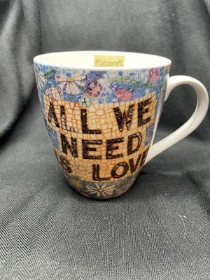 Pfaltzgraff ''All We Need Is Love'' Mosaic Coffee/Tea Mug
