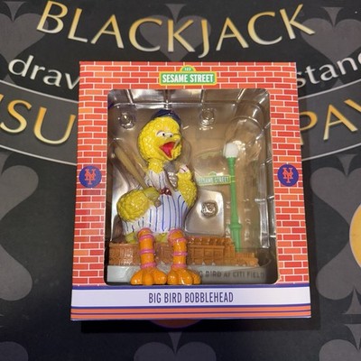 2025 New York Mets Big Bird Bobblehead Sesame Street Night