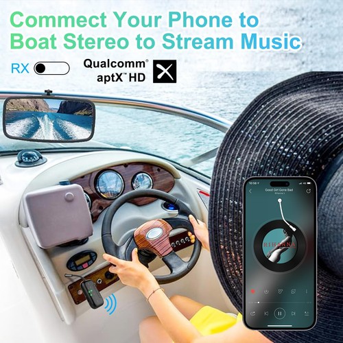 2025 Upgraded Pro Bluetooth 5.4 Transmitter Receiver,2-in-1 Airplane Wireless... - 第 7/9 張圖片