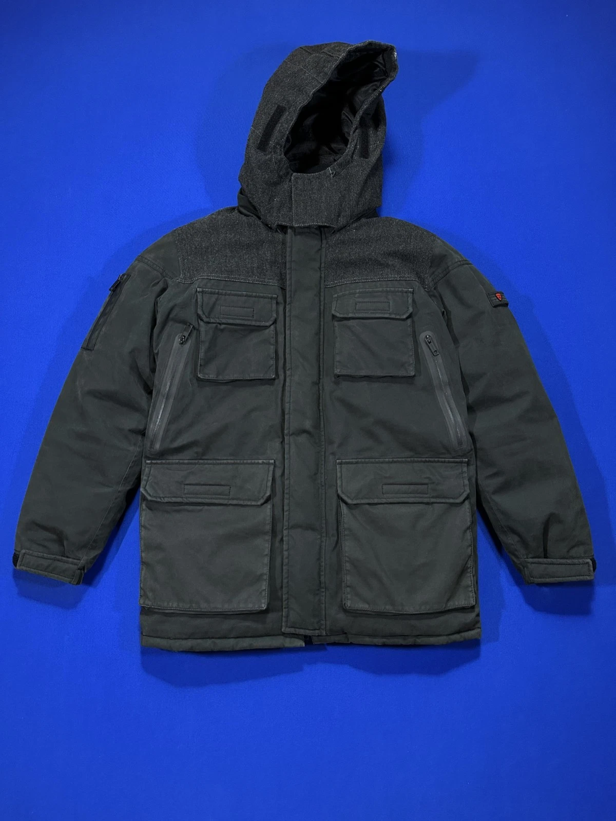 Strellson men’s storm crasher down parka 2 SZ S