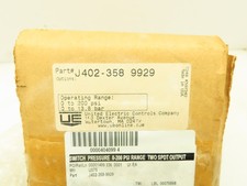 UE United Electric J402-358 9929 Pressure Switch 0-200 PSI 15A 480V 1/4" NPT 4X