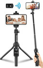 Texlar Selfie Stick Tripod with Remote - for iPhone 17, 16, 15, 14, 13, X & More