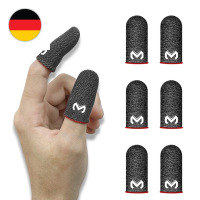 Mobile Gaming Finger Sleeve (6Er Pack) - PUBG Finger Sleeves Mit Anti-Sweat Effe