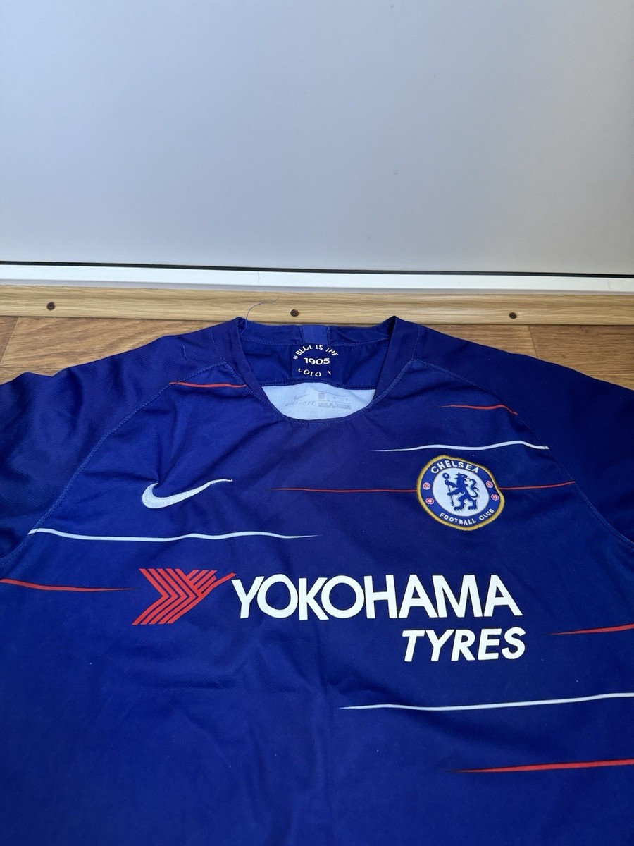 Nike Chelsea FC Soccer 2018 Home Jersey Size XL 919009-496 Blue