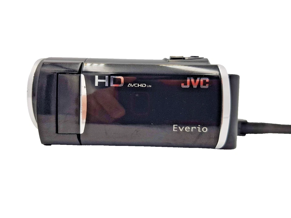 JVC GZ-HM30 HD Everio Memory Camcorder Digital Camera GZ-HM301BEK VIntage Black - Image 2 of 4