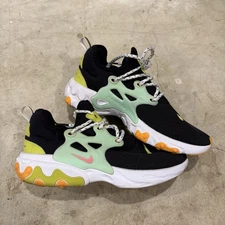 Nike Shoes Womens 10 React Presto Athletic Sneakers CJ0554-001 Black Multicolor
