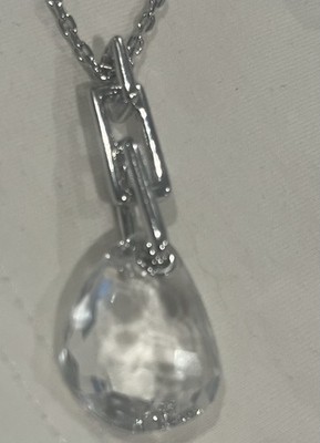 Swarovski Parallele Pendant Necklace White Genuine Swarovski and 