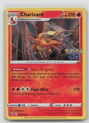 Charizard 010/078 Holo Rare Pokémon GO
