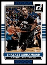 2014-15 Donruss Shabazz Muhammad Minnesota Timberwolves #180