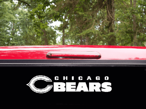 Calcomanía/pegatina de vinilo CHICAGO BEARS 16"" x 3,2"" nfl - Imagen 1 de 2