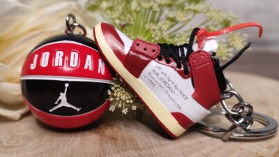 3D Mini Shoe Trainer Keychain, Trainer Sport Best Gift for Him, 3D Keyrings  UK