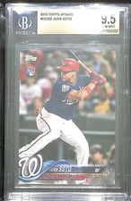 2018 Topps Update Rookie #US300 Juan Soto BGS 9.5