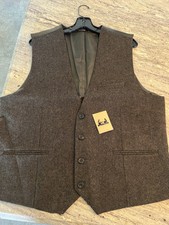 Ruth & Boaz Vest Brown Medium