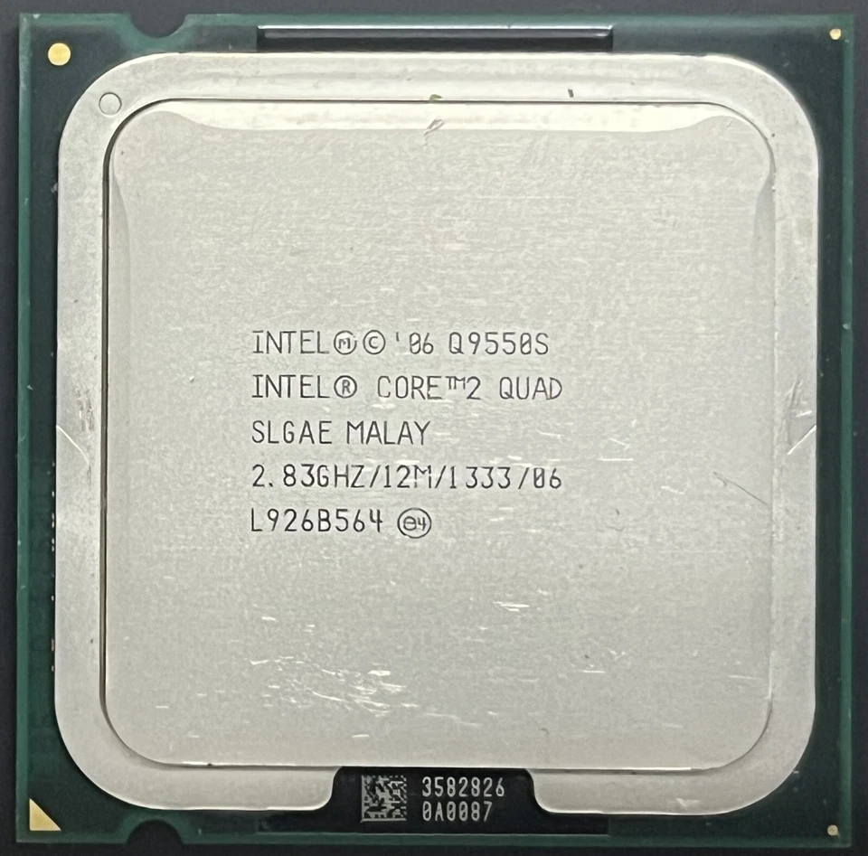 Intel Core 2 Quad Q9550S SLGAE 2.83GHz Quad-Core LGA775 CPU Processor - Image 2 of 3