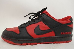 Nike ID Dunk Low Shoes Red Black Deadpool 432969 991 Men Size 11.5 From 2011 | eBay
