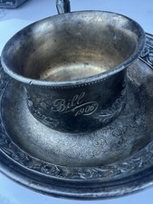 Vintage Reed And Barton Worlds Finest Silver Plated Ware Cap And Plate