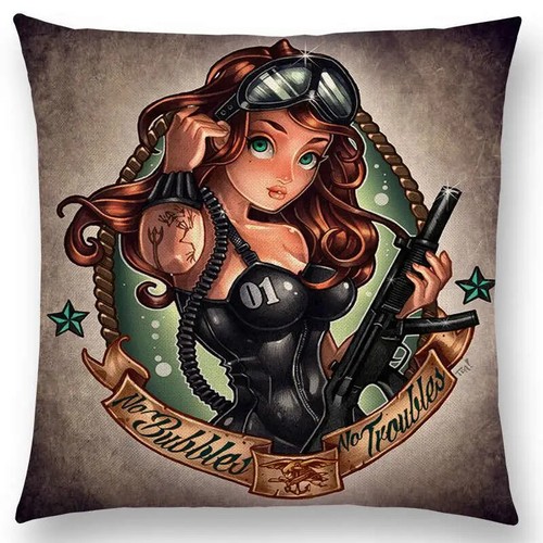Super Hero Throw Pillows American Cartoon Cushion Cover Available Pillowcase - Picture 12 of 49