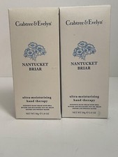 CRABTREE EVELYN NANTUCKET BRIAR HAND THERAPY 1.8 0Z. X2 NIB DISCONTINUED