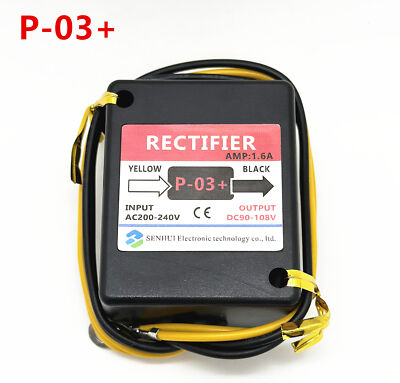 Motor Brake Rectifier P-03+ 1.6A 220-240VAC 90-108VDC POWER UNIT