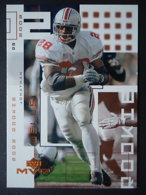 NFL 289 Jonathan Wells Houston Texans Rookie Upper Deck MVP 2002