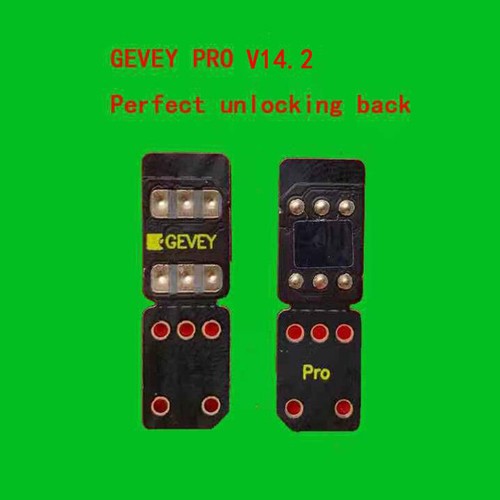 1Pc Gevey PRO Unlocking Card Sticker For iphone 6s-7-8-X-XSM-11-13PM _ou - Zdjęcie 5 z 6