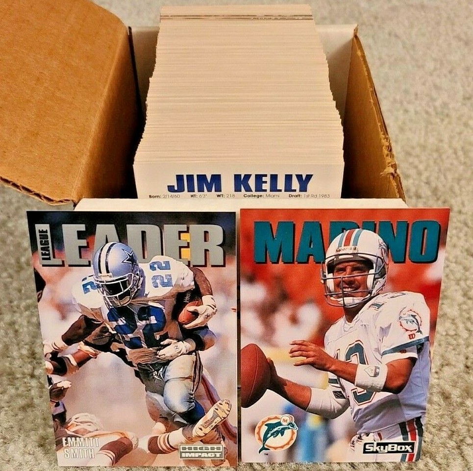 1992 Skybox Impact Football Card Singles - Complete Your Set 251-350