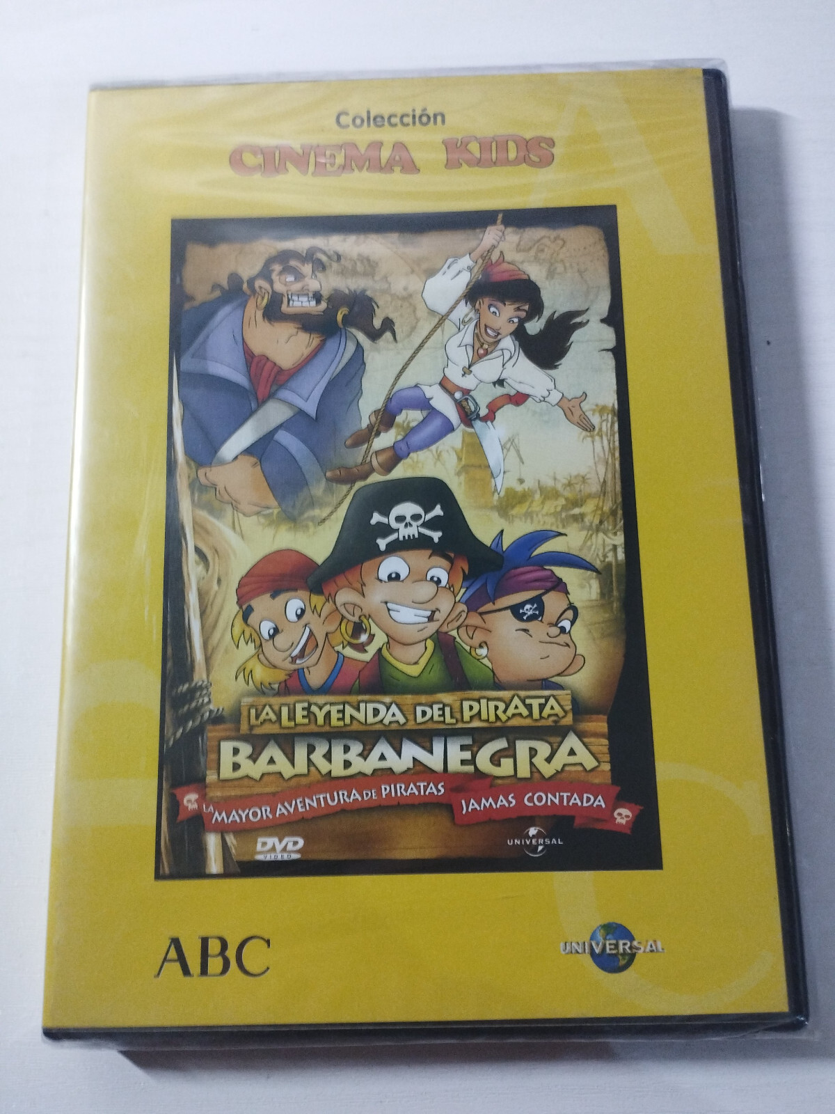 The Legend of Pirate Blackbeard - DVD + Extras Region 2 Spanish English New