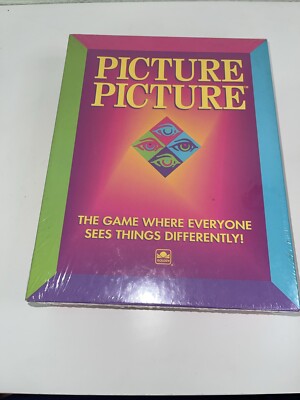 Bild Bild Erwachsene Brettspiel von Golden Vintage 1992 Made In USA NEU & VERSIEGELT