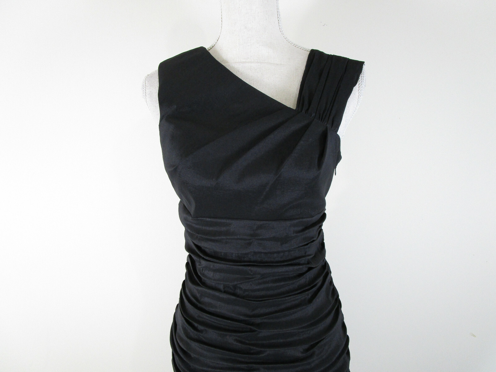 Calvin Klein Womens Solid Black Pleated Formal Co… - image 3