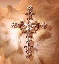 27MM SOLID 14K ROSE GOLD HAWAIIAN TURTLE DOLP...