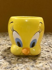 Warner Brothers Studio Store Tweety Bird 1997 Cup/Mug/Jar - Looney Tunes
