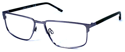 FLEXON E1145 072 Silver/Green 55-16-145 Eyeglasses Frame 