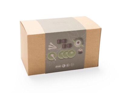 Dantoy Green Garden Tea Set - 16 Piece Outdoor Play Set For Kids Ages 2+