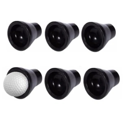 6X Golf Ball Pick Up Suction Cup Picker For Putter Grip Caddy Retriever N660