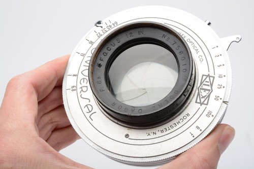 Goerz Dagor 12" f6.8 large format lens w/Ilex shutter Accurate, Nice!! - 第 1/6 張圖片