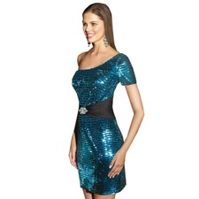 Alyce Paris Prom Dress Formal Evening Gown Style 4313 Turquoise Size 6