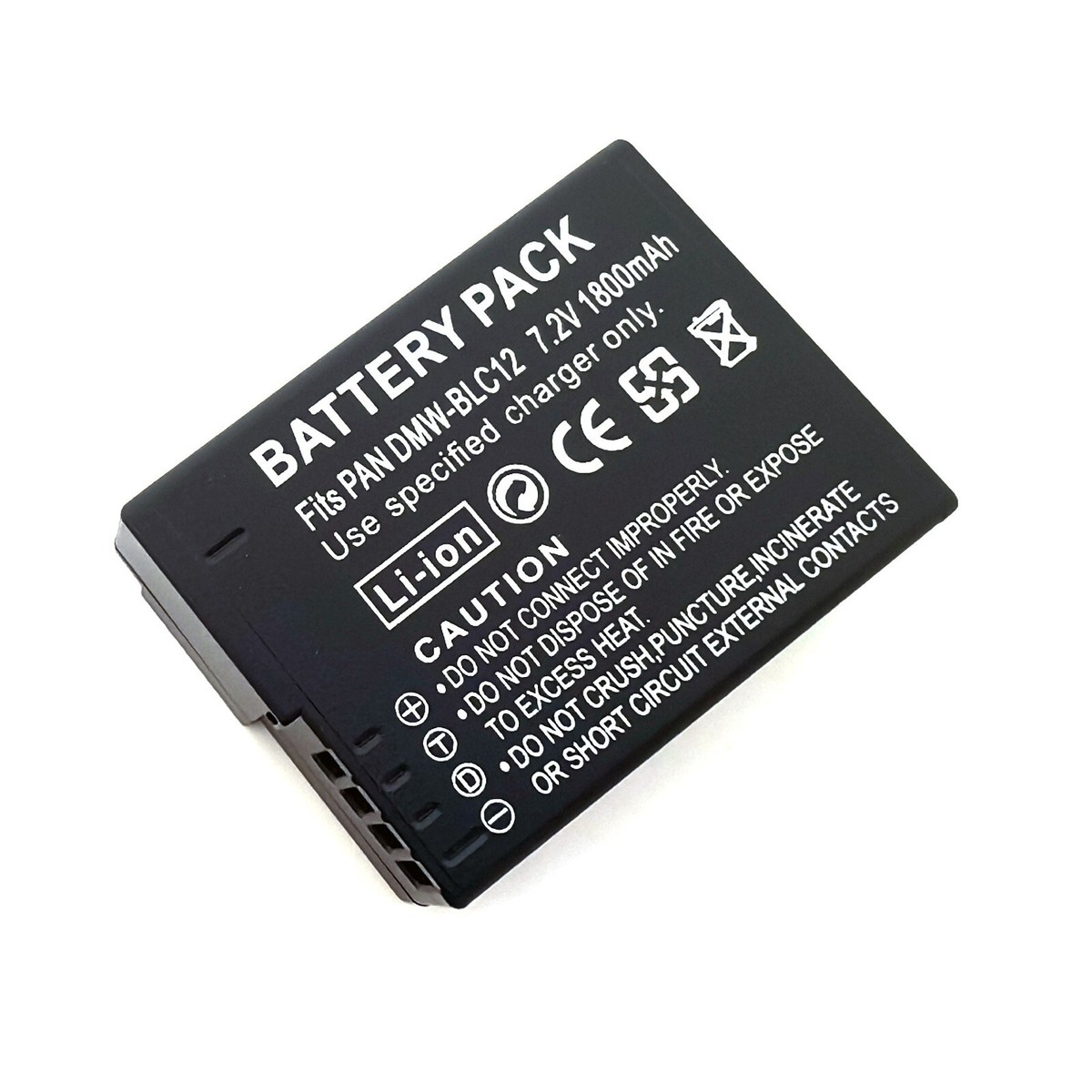 Battery For DMW-BLC12 Panasonic Lumix DMC-G8 DMC-G70 DMC-G80 DMC