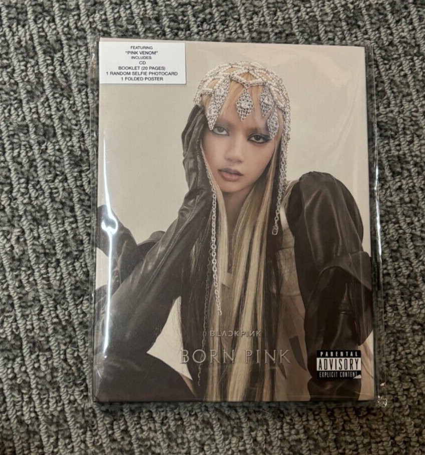 Blackpink Born Pink SIGNED - LISA - CD Album Digipack Digipak