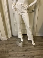 cabi White 5th Avenue Jean Size 4 Regular 6285 NWOT